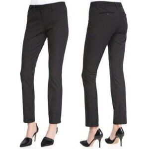THEORY Dantey P Basis Straight Skinny Twill Pants Sz 0